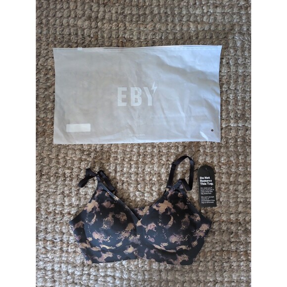 NWT! Eby Relief Metal Free SM Software Tech Tortoise Adjustable Strap Bra - Picture 1 of 8